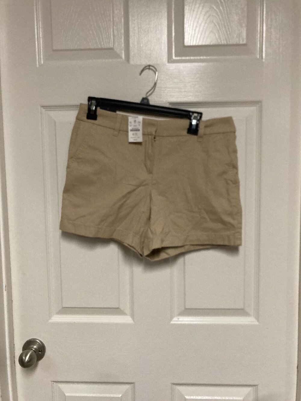 J.CREW Chino Shorts New With Tags khaki size 6 Women's
